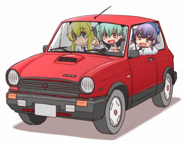 【血の色をごまかせるな】赤い車と女の子の二次画像【20】