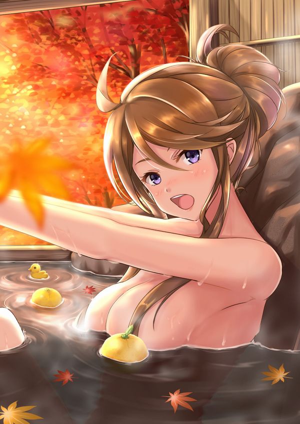【また冬に会いましょう】ゆず湯を楽しむ女子達の二次エロ画像【10】