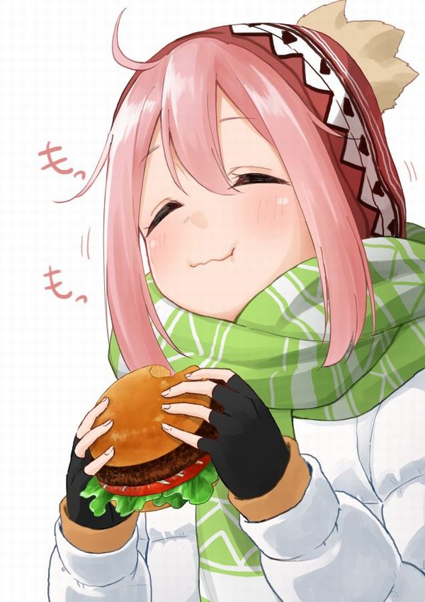 【ノーノー】ハンバーガー食べてる女の子達の二次画像【ヘンブゥーグゥ～】【14】