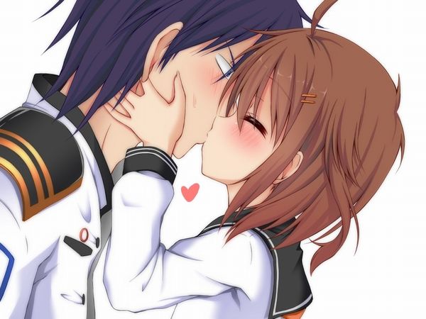 【時事ネタ】女子高生が男とキスしてる二次エロ画像【37】