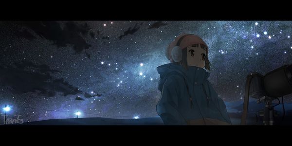 【starrysky】星空と女の子の幻想的な二次画像【IKUZO要素は無い】【16】