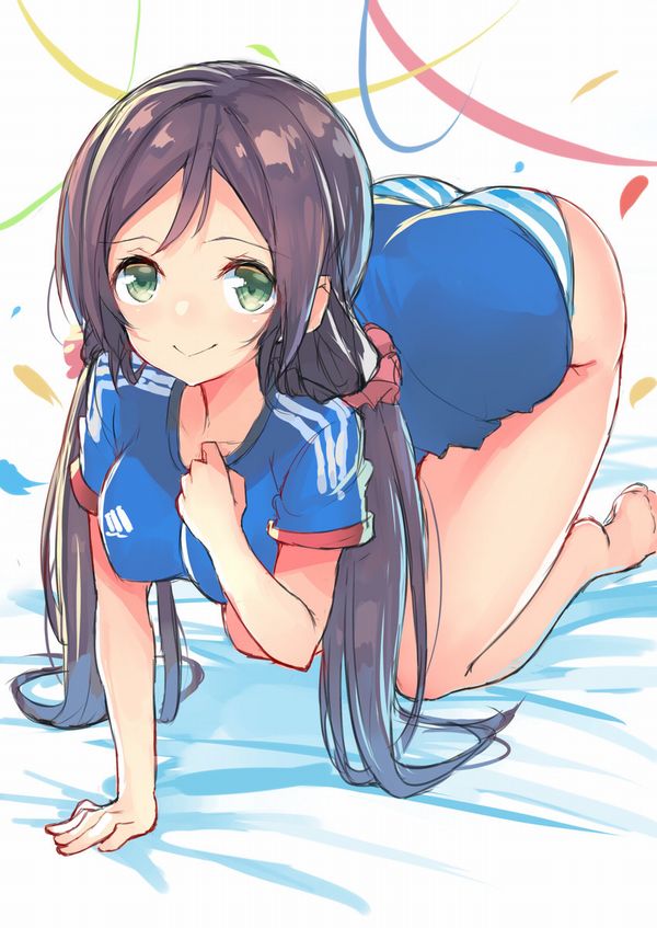 【祝！日本勝利】サッカー日本代表ユニフォームを着た女子達の二次画像【15】