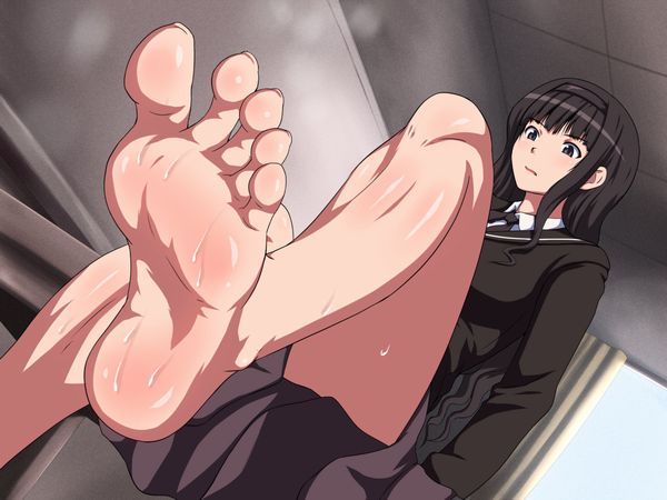 【おしゃぶり昆布代わりに】 女の子の足の指を舐めたくなる二次エロ画像【17】