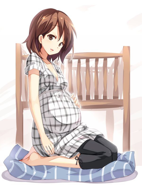 【もうすぐ産まれる】妊婦の日常を描いた二次エロ画像【8】