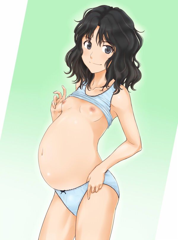 【もうすぐ産まれる】妊婦の日常を描いた二次エロ画像【16】