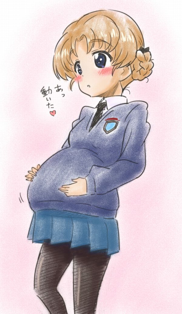 【もうすぐ産まれる】妊婦の日常を描いた二次エロ画像【29】