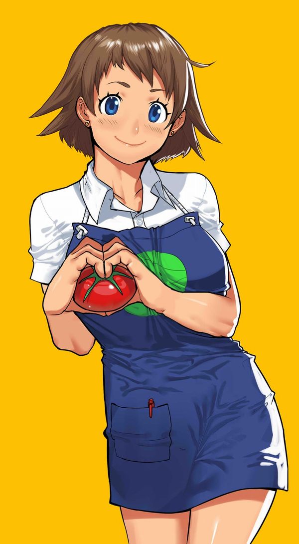 【夏野菜】トマトと女の子の二次画像【39】