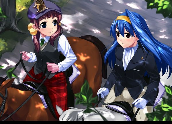 【淑女の嗜み】乗馬を楽しむ女子達の二次画像【5】