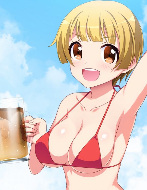 【風物詩】真夏の海で飲むビールってうめえよなぁ！？って二次画像【5】