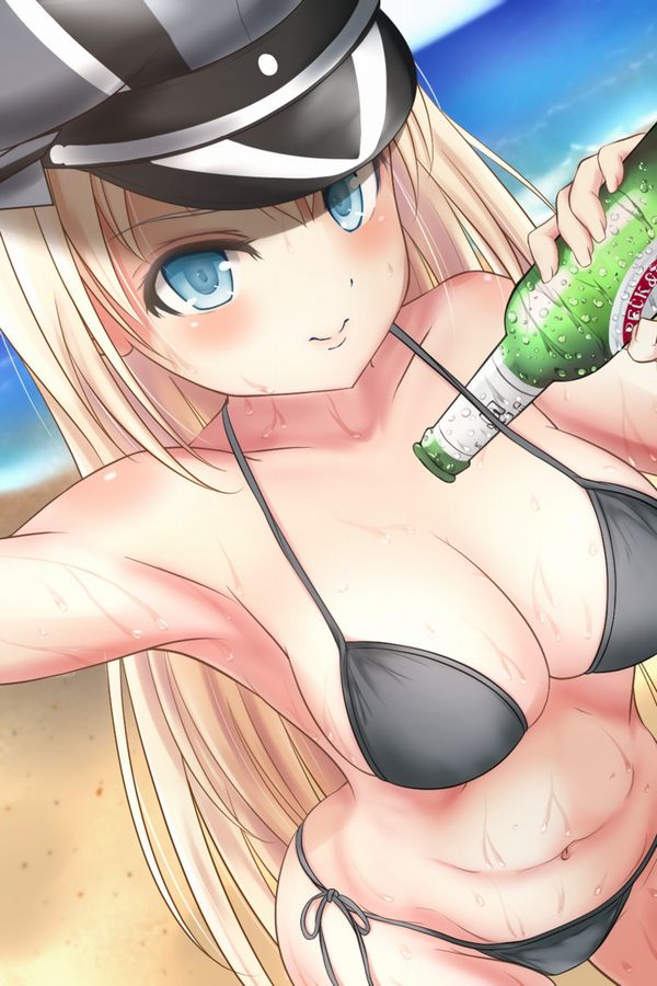 【風物詩】真夏の海で飲むビールってうめえよなぁ！？って二次画像【11】