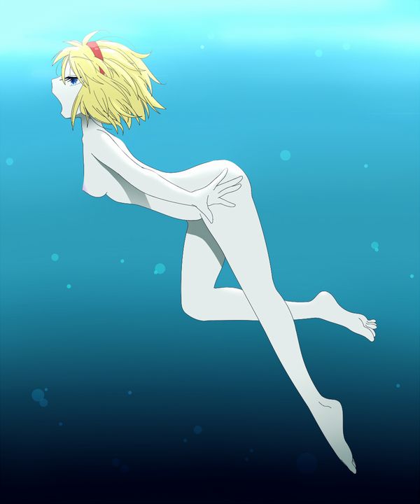 【そうか…脱げばいいんだ】女の子が全裸で泳いでる二次エロ画像【8】