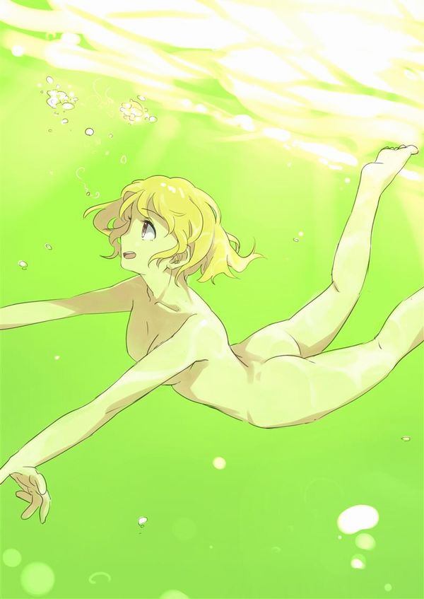 【そうか…脱げばいいんだ】女の子が全裸で泳いでる二次エロ画像【21】