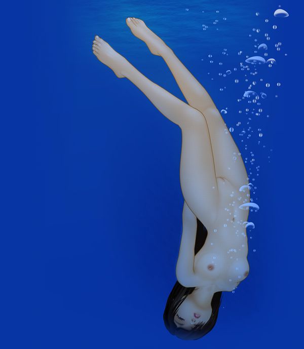 【そうか…脱げばいいんだ】女の子が全裸で泳いでる二次エロ画像【38】