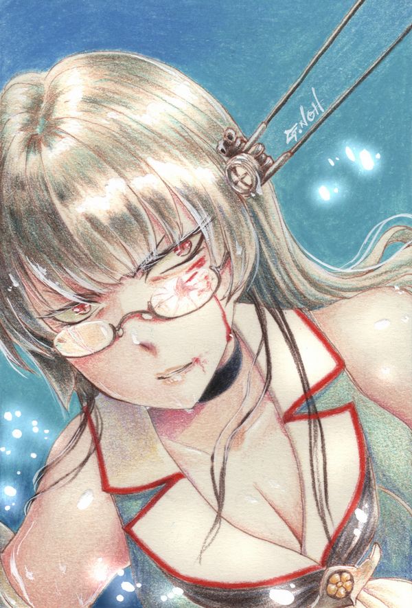 【昭和の漫画的表現】壊れたメガネをかけてる女子達の二次画像【21】