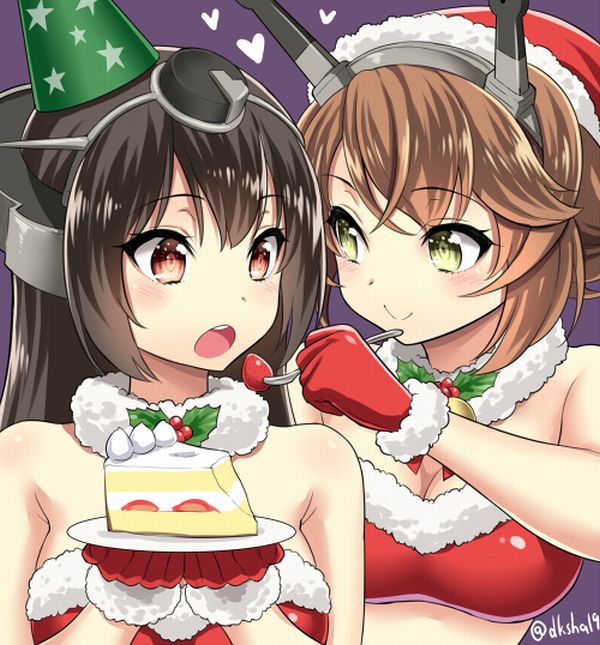 【イブだから】クリスマスケーキと女の子の二次画像【6】