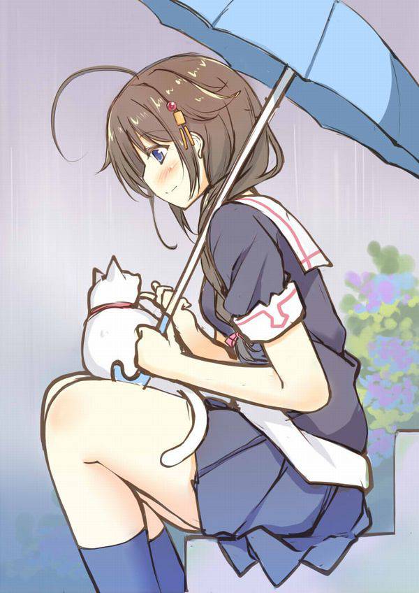 【ごめんね】雨と捨て猫と美少女の二次画像【傘借りるわね】【30】