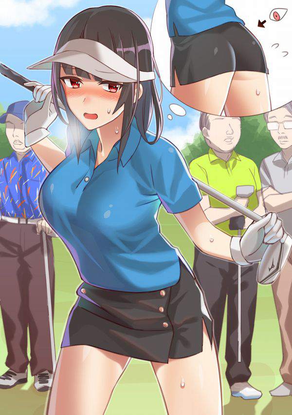 【オジサンファン多そう】女子ゴルファーの二次エロ画像【4】