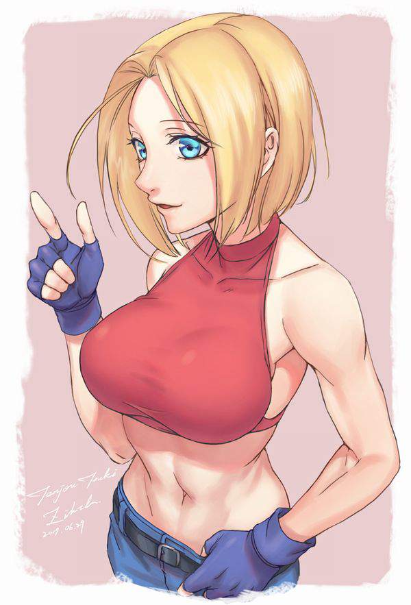 【KOF】ブルー・マリー(Blue Mary)のエロ画像【THE KING OF FIGHTERS】【14】