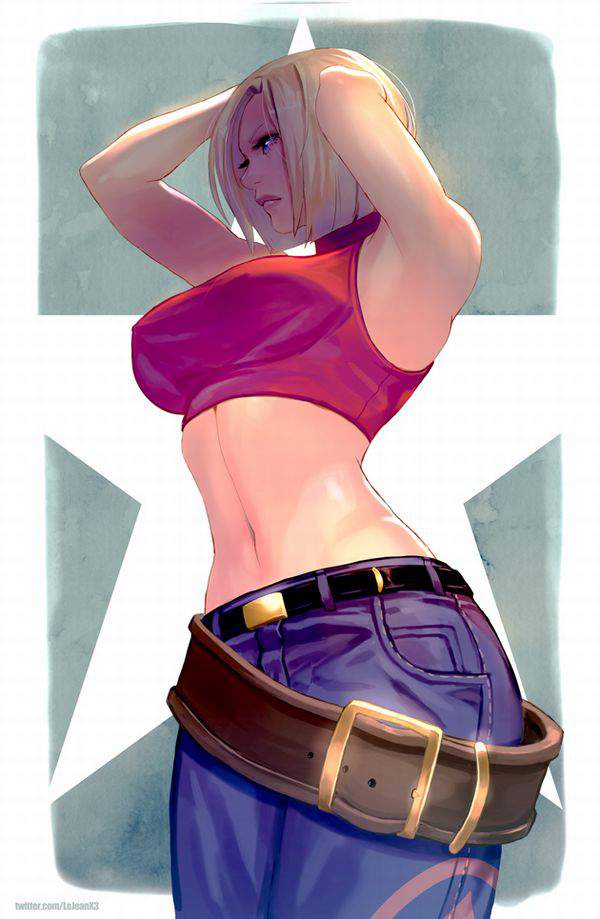 【KOF】ブルー・マリー(Blue Mary)のエロ画像【THE KING OF FIGHTERS】【22】