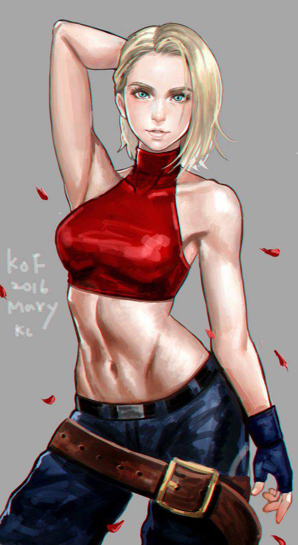 【KOF】ブルー・マリー(Blue Mary)のエロ画像【THE KING OF FIGHTERS】【41】