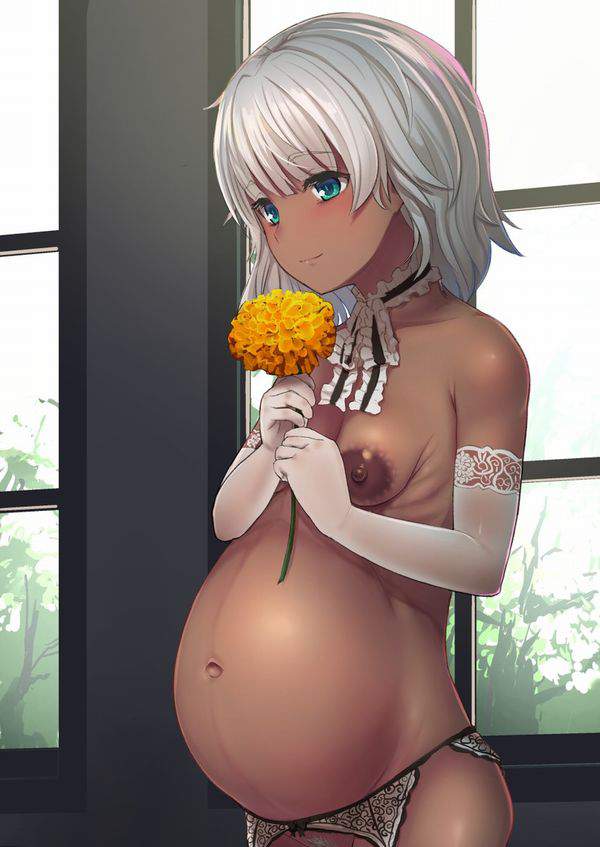 【リアルな描写】ボサボサマン毛なボテ腹妊婦の二次エロ画像【26】