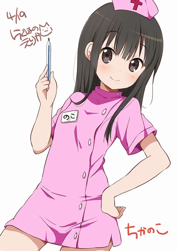 【検温】体温計を手にした看護婦さん達の二次エロ画像【34】