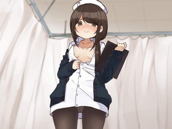 【他の人には内緒だよ？】こっそりヌいてくれる素敵な看護婦さんの二次エロ画像【20】