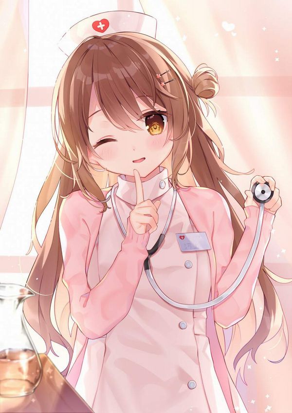 【他の人には内緒だよ？】こっそりヌいてくれる素敵な看護婦さんの二次エロ画像【28】