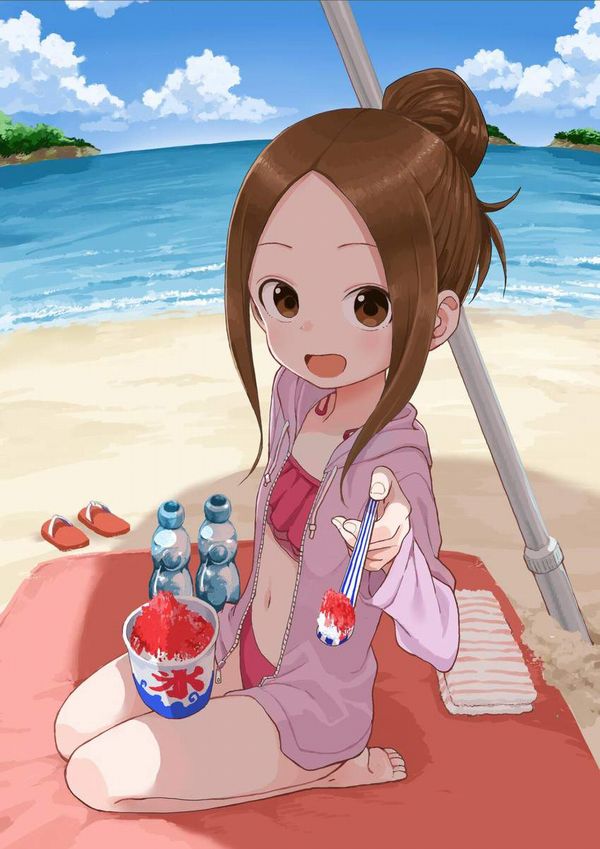 【正に夏】カキ氷と水着女子の二次エロ画像【13】