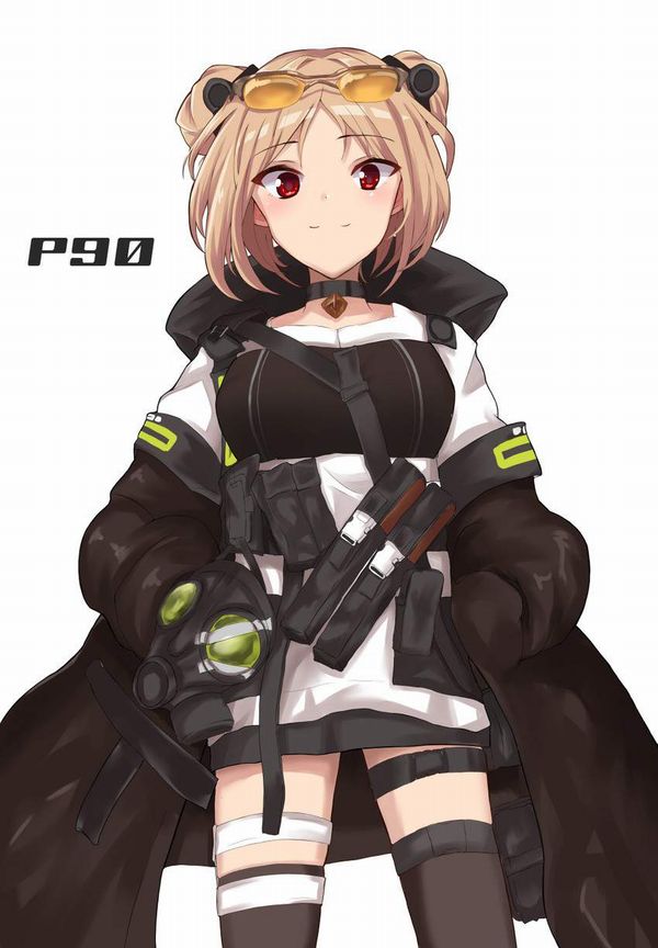 【ドールズフロントライン】P90(ぷろじぇくとないんてい)のエロ画像【少女戦線】【8】