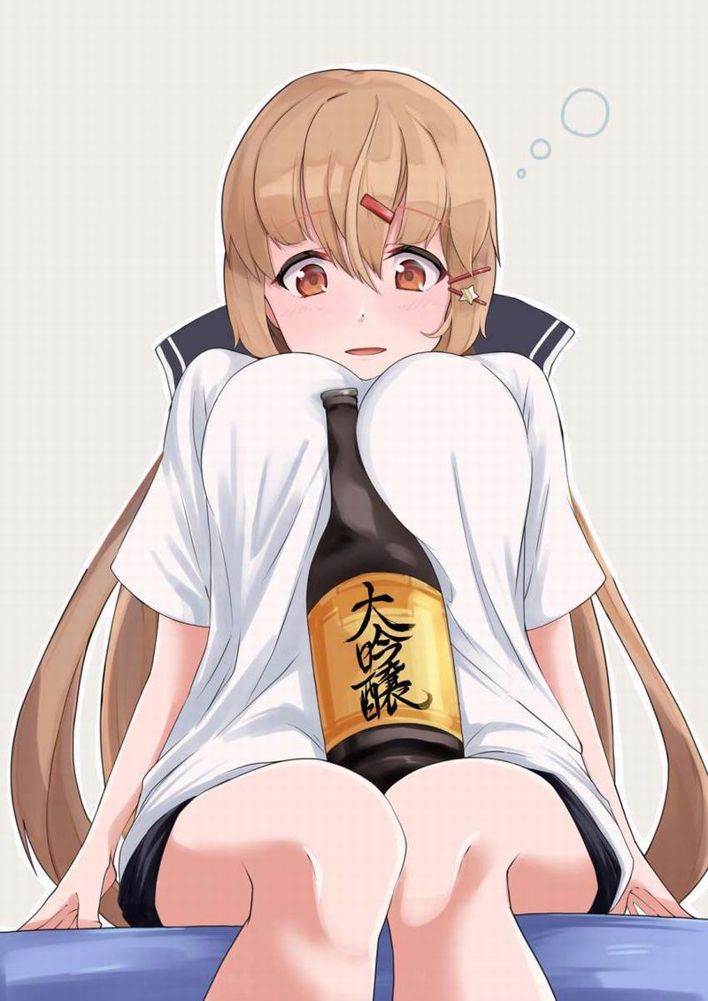 【ガチの酒呑み】日本酒の一升瓶と大和撫子の二次エロ画像【30】