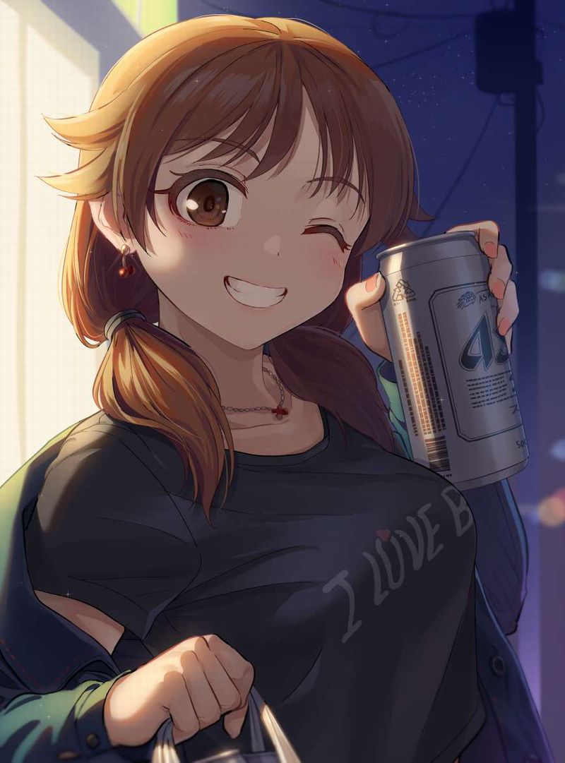【金曜日の夜だから】缶ビールと女子の二次エロ画像【24】
