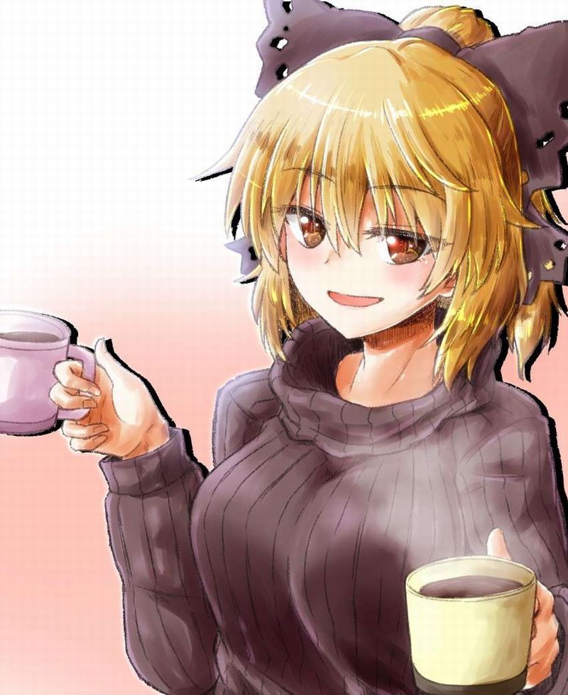 【事後の朝】コーヒーカップ持ってる女子の二次エロ画像【20】