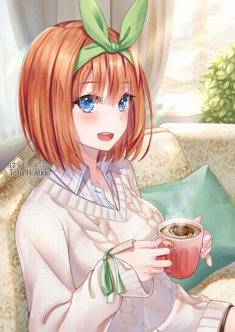 【事後の朝】コーヒーカップ持ってる女子の二次エロ画像【33】