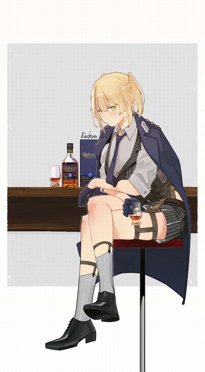 【お好きでしょ】ウイスキーを嗜む女子の二次エロ画像【20】