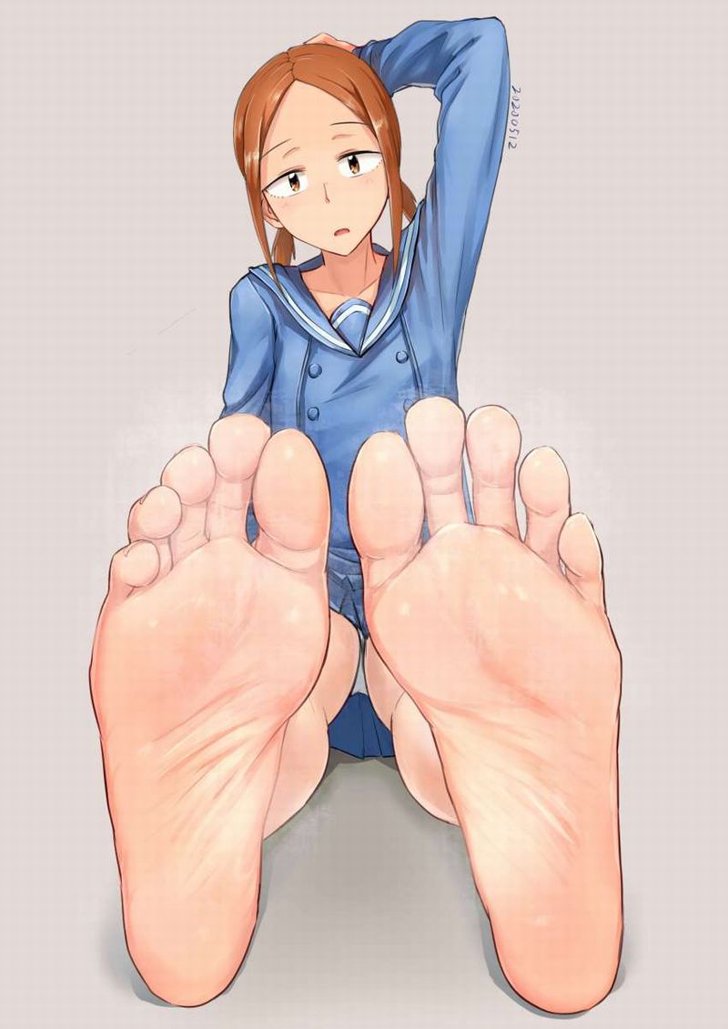 【くっせぇわ】足裏から湯気が出てる二次エロ画像【Ashi】【8】