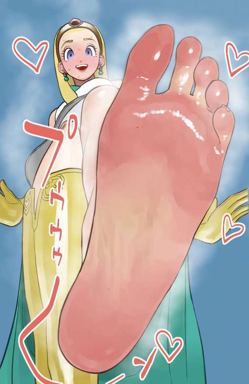 【くっせぇわ】足裏から湯気が出てる二次エロ画像【Ashi】【31】