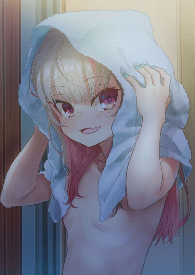 【日常の中のエロス】髪をタオルで拭いてる風呂上り女子の二次エロ画像【25】