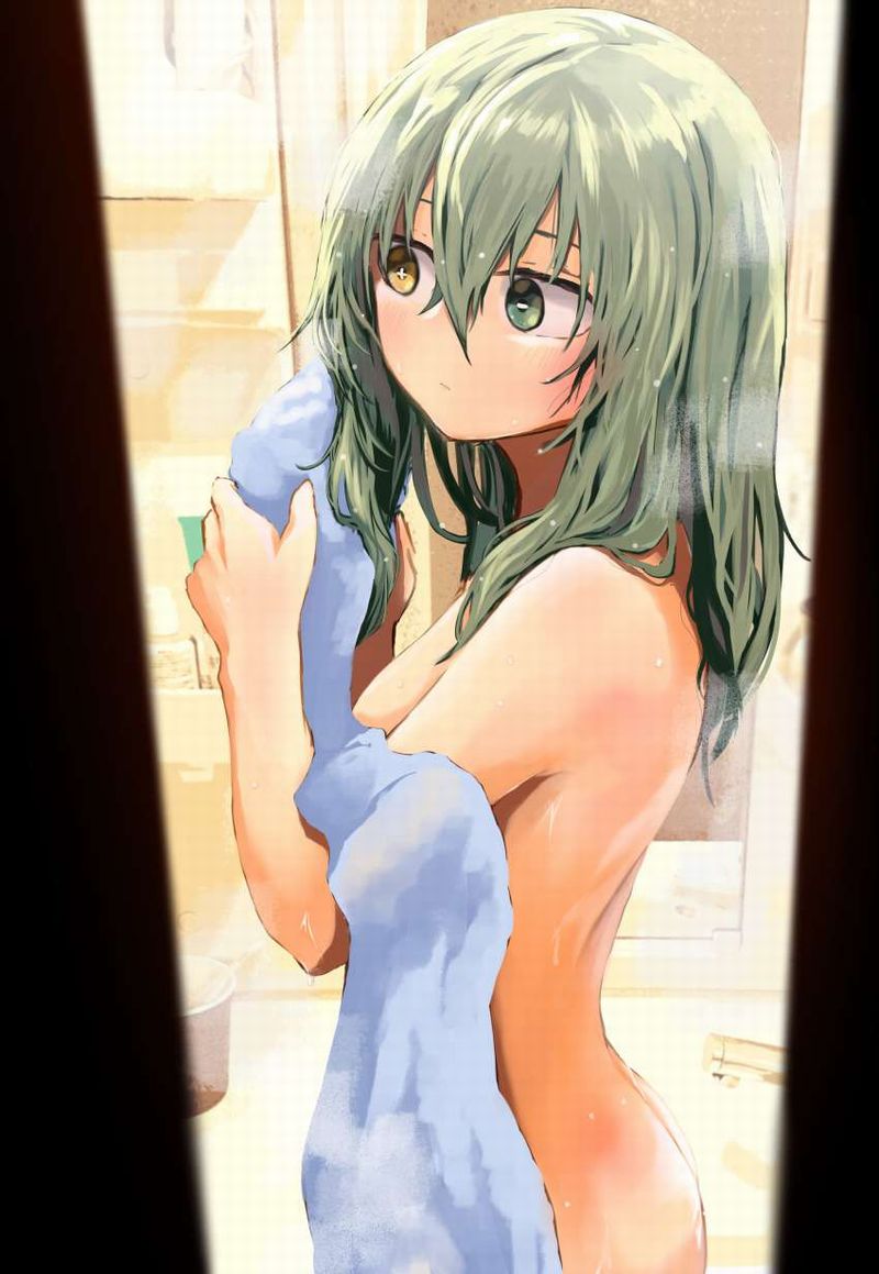 【日常の中のエロス】髪をタオルで拭いてる風呂上り女子の二次エロ画像【26】