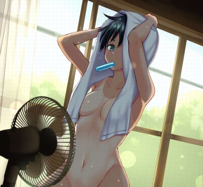 【日常の中のエロス】髪をタオルで拭いてる風呂上り女子の二次エロ画像【31】