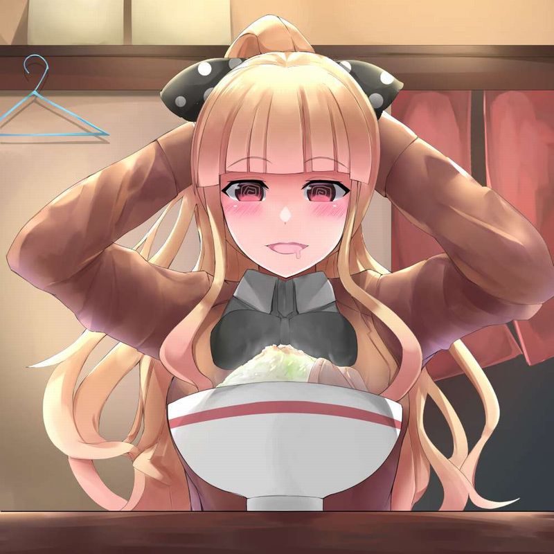 【ガッツリ】二郎系ラーメン食べてる女子の二次画像【19】