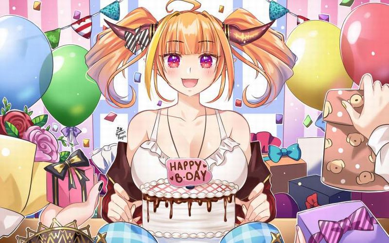【HAPPY BIRTHDAY】ケーキと共にお誕生日を祝って貰ってる女子達の二次画像【20】