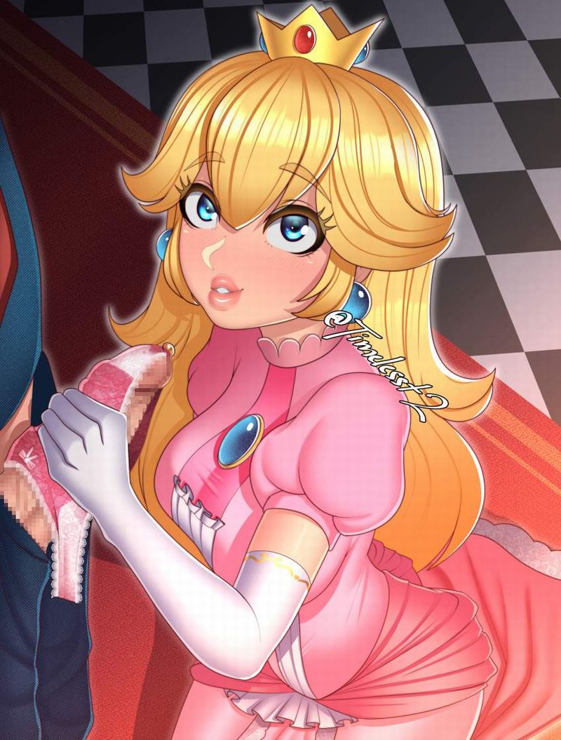 【スーパーマリオ】ピーチ姫(Princess Peach)のエロ画像【9】