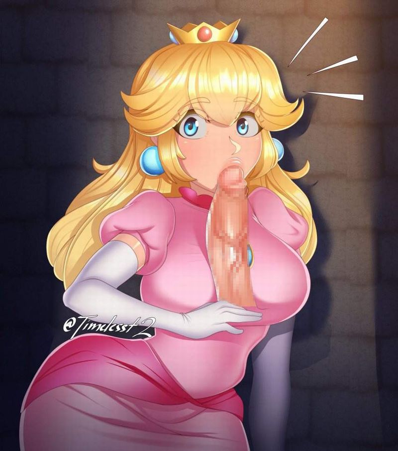 【スーパーマリオ】ピーチ姫(Princess Peach)のエロ画像【39】