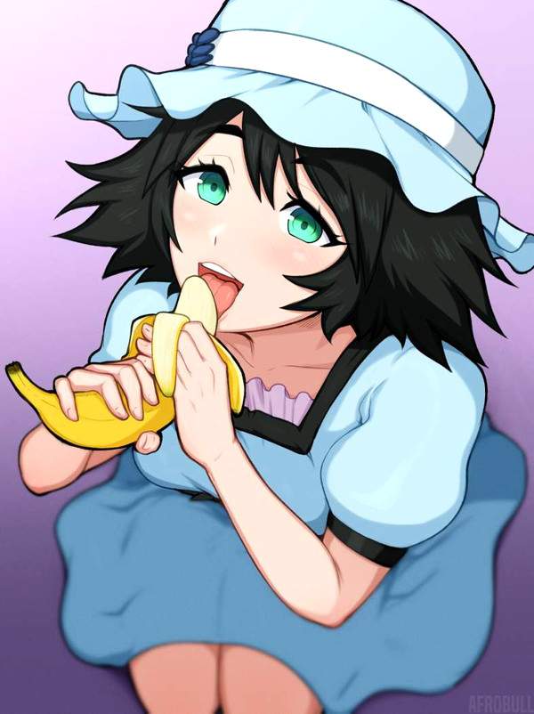 【あれぇ？バナナがある！】バナナを性的な用途に使う女子の二次エロ画像【14】