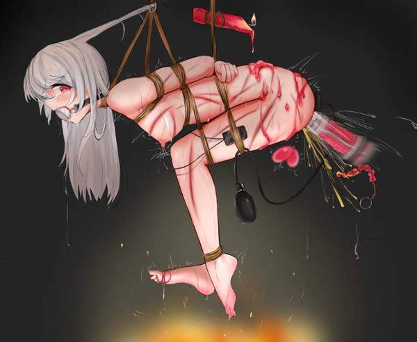 【アツゥイ!】身体に蝋を垂らされ喜ぶＭ女の二次エロ画像【BDSM】【22】