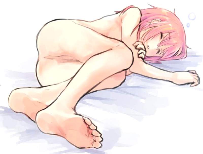 【最近暑いから】全裸で寝てる女子の二次エロ画像【4】