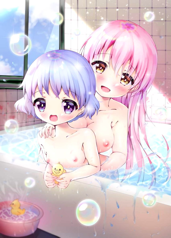 【はだかんぼう】お風呂にはいる女の子達の二次エロ画像【15】
