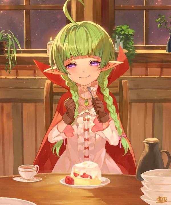 【恋のカーニバル】イチゴのショートケーキ食べてる女子の二次画像【25】