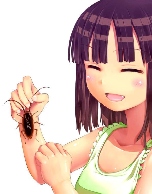 【Ｇがこんなにすごいなんて】ゴキブリと女子の二次エロ画像【36】